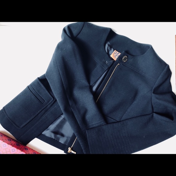 Tory Burch Jackets & Blazers - ✂️ Tory Burch Navy Blue Blazer
